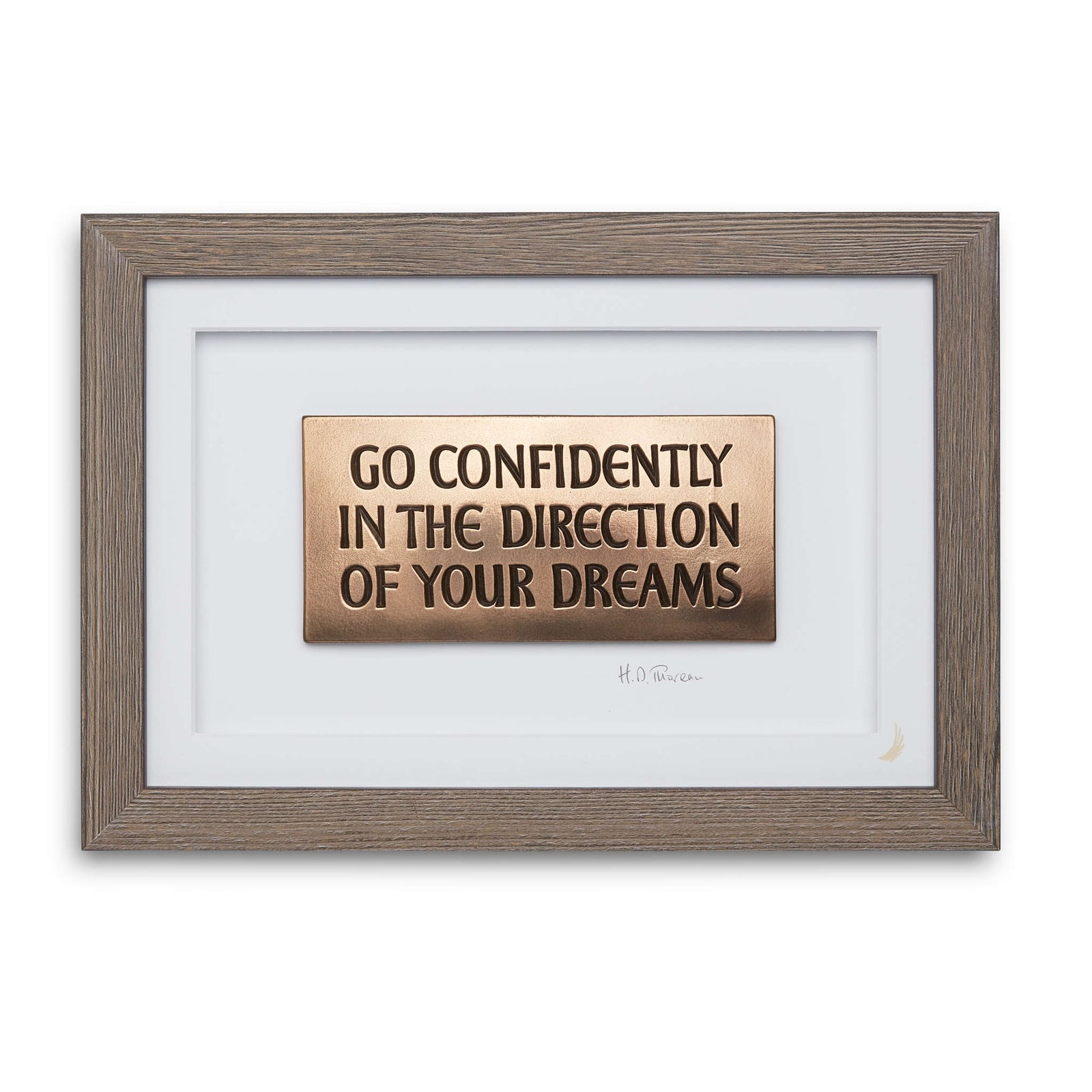 Go Confidently in the Direction of your Dreams