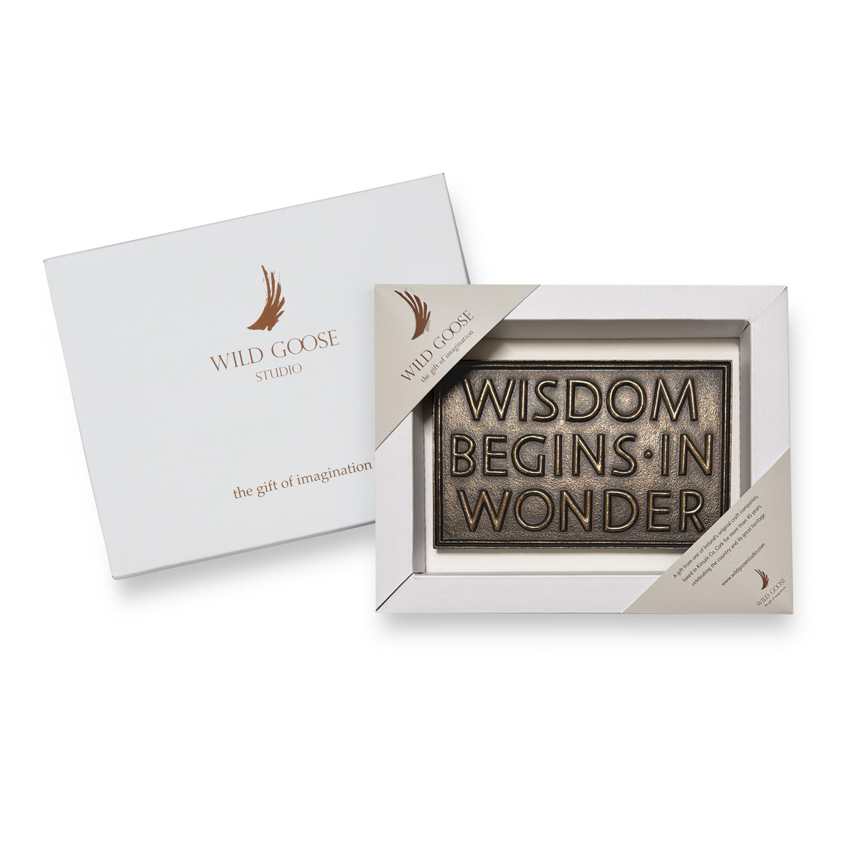 Wisdom begins in wonder